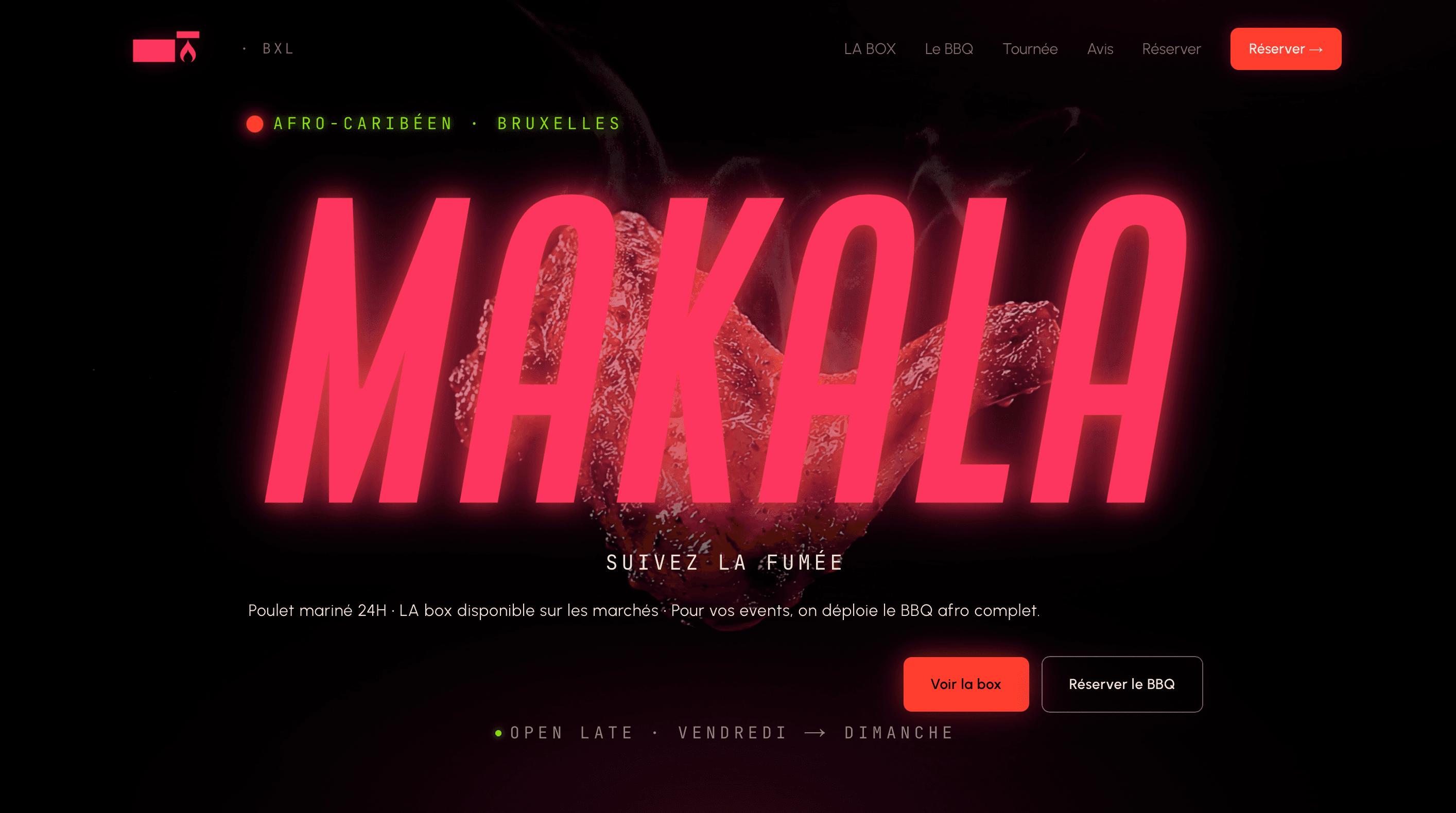 Makala — Site traiteur Afro-Caribéen
